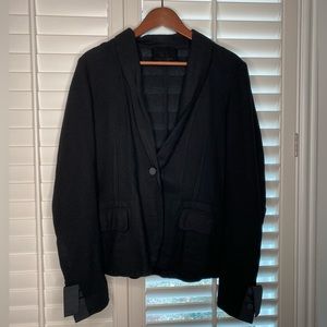 Lanvin Deconstructed Wool Jacket